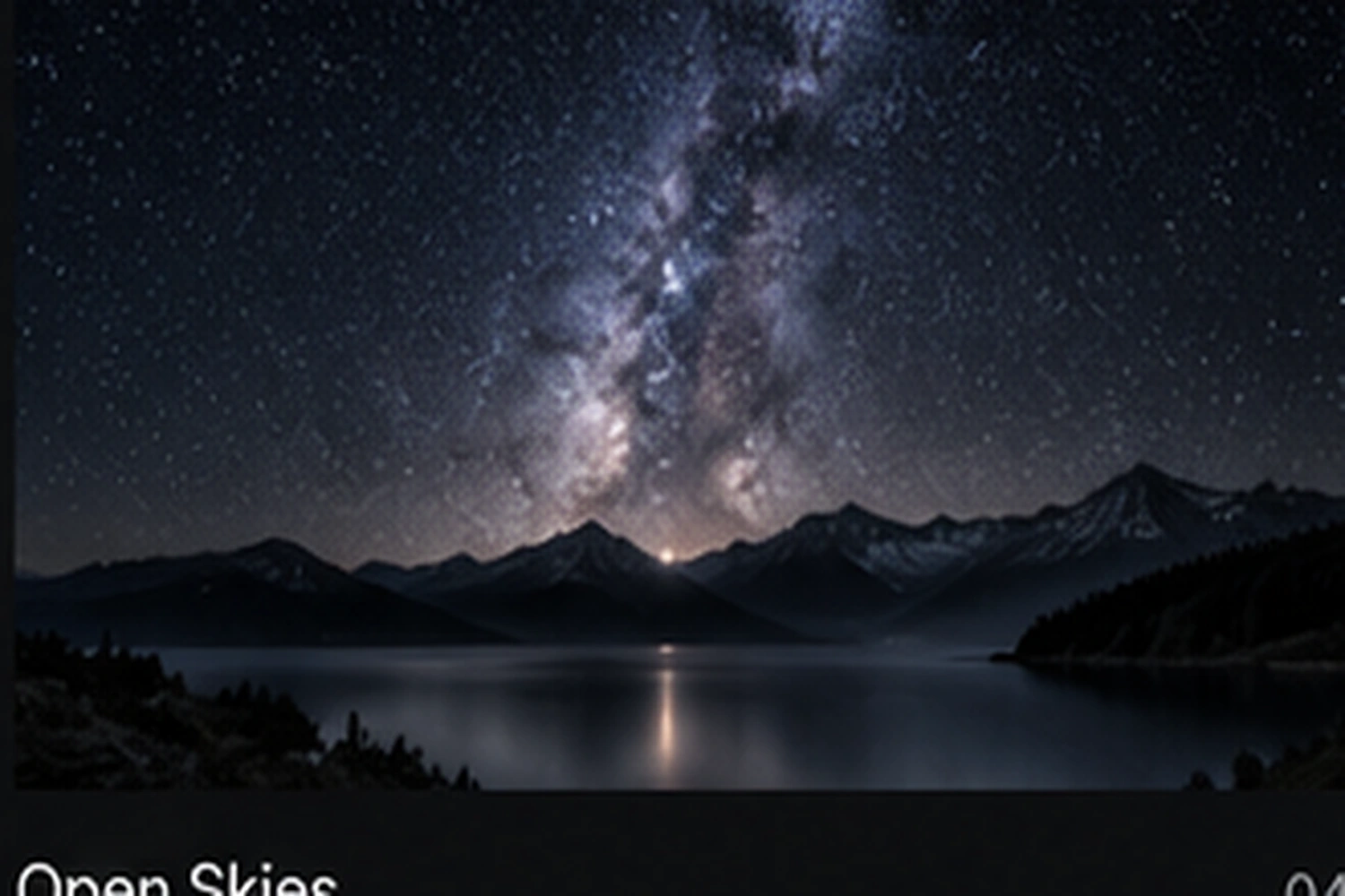 Night sky